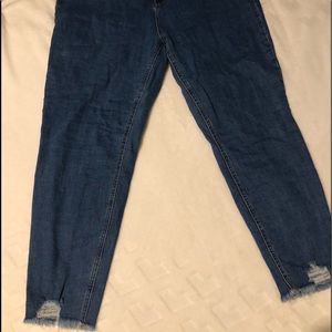 Old Navy Rockstar frayed jeans